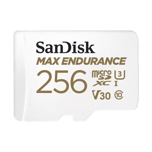 Card MicroSD 256GB, seria MAX Endurance - SanDisk SDSQQVR-256G-GN6IA