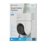 Camera IP EZVIZ de exterior, WI-Fi, Pan&Tilt, rezolutie 2K+, Audio bidirectional, distanta IR 30 metri, imagini color 24/7 CS-H8C-2K+ - imagine 4