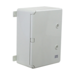 Cutie distributie IP65 din ABS gri, usa mata, placa metalica, 250x350x150 mm PP3002 - imagine 3