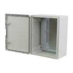 Cutie distributie IP65 din ABS gri, usa mata, placa metalica, 400x500x240 mm PP3007 - imagine 4