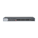 Switch 24 porturi PoE, 370W, uplink 2x SFP + 2x RJ-45 Gigabit - HIKVISION DS-3E0528HP-E