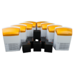 KIT 8 sirene de exterior + 8 acumulatori 12V, 4.5Ah BS1X8+8AC