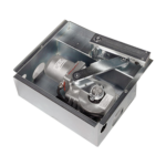 Automatizare ingropata pentru poarta batanta 2x2.5m - MOTORLINE SUBWING700-KIT - imagine 2