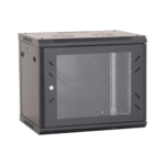 Rack perete 12U 19' 600x600, capacitate incarcare 80 Kg, negru - ASYTECH Networking ASY-12U-6060W