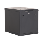 Rack perete 12U 19' 600x600, capacitate incarcare 80 Kg, negru - ASYTECH Networking ASY-12U-6060W - imagine 3