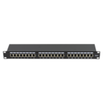 Patch Panel 1U, FTP cat6, 24 porturi RJ45 - ASYTECH Networking ASY-PP-FTP6-24 - imagine 2