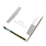 Smart Switch 5 x Gigabit (4 x PoE), 1 x SFP - Mikrotik CSS106-1G-4P-1S - imagine 2