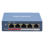 Switch 4 porturi PoE, 1 port uplink RJ45, SMART Management - HIKVISION DS-3E1105P-EI - imagine 3