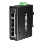 Switch industrial 5 porturi Gigabit DIN-Rail - TRENDnet TI-G50 - imagine 2
