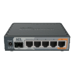 Router hEX S, 5 x Gigabit, 1 xSFP, RouterOS L4 - Mikrotik RB760iGS - imagine 2
