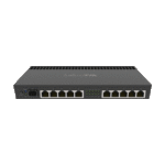 Router 10 x Gigabit, 1 x SFP+ 10Gbps, 1 x PoE, RouterOS L5, 1U - Mikrotik RB4011iGS+RM