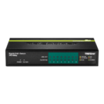 Switch 8 porturi Gigabit PoE/PoE+ 61W - TRENDnet TPE-TG82G - imagine 2