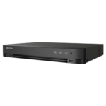 DVR AcuSense, 4 ch analog max. 4K, 2 ch IP max. 4K, AUDIO "over coaxial", Alarma, 1U - HIKVISION - iDS-7204HUHI-M1-X(4A+4/1ALM)