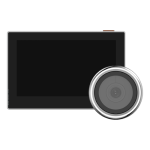 Vizor electronic smart, Wi-Fi, FullHD 1080P, monitor 4.3 inch, acumulator 2200mAh - EZVIZ - imagine 2