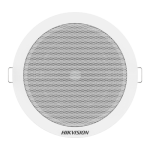 Difuzor Analog, de tavan, 3W - HIKVISION