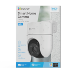 Camera IP EZVIZ de exterior, WI-Fi, Pan&Tilt, rezolutie 2K+, Audio bidirectional, distanta IR 30 metri, imagini color 24/7 CS-H8C-2K+ - imagine 4