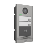 Post exterior videointerfon TCP/IP pentru 2 familii, IR, IK08 - UNV OEU-202S-HMK2 - imagine 2