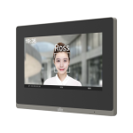 Monitor videointerfon TCP/IP, LCD TFT Touch Screeen 7 inch, PoE, WiFi - UNV OEI-372S-H-W - imagine 3