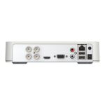 Deep Learning - DVR 4 ch. video 2MP lite + 1 ch. IP max. 2MP, AUDIO 'over coaxial', 1U - HIKVISION DS-7104HGHI-M1-T - imagine 3