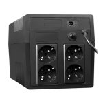 UPS TSY Power, 1200VA/720W, LED, AVR-repornire automata, Management, 4 x Schuko, 2 x RJ45, 1 X USB type B TSY-MP-1K2-LED - imagine 5