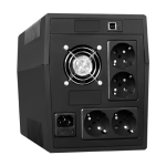 UPS TSY Power, 2000VA/1200W, LCD, AVR-repornire automata, Management, 4 x Schuko, 2 x RJ45, 1 X USB type B TSY-MP-2K0-LCD - imagine 2
