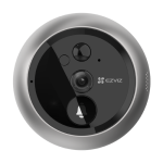 Vizor electronic smart, Wi-Fi, FullHD, monitor 4.3 inch, sonerie, acumulator 4600mAh, PIR - EZVIZ CS-DP2C-Silver - imagine 7