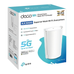 TP-Link AX3000 Smart Mesh WiFi Deco X50-5G (pachet de 1), Dual-Band, Wi-Fi 6 , Gigabit, AX3000 DecoX50-5G(1-pack) - imagine 7