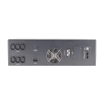 Sursa neintreruptibila - UPS 1500VA/1200W, LCD, 6 x prize iesire, 3U - IPS RTS-LI-1K5 - imagine 2