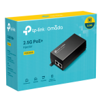 Injector PoE+, 2 x RJ45 2.5G, 30W - TP-Link Omada POE260S - imagine 4
