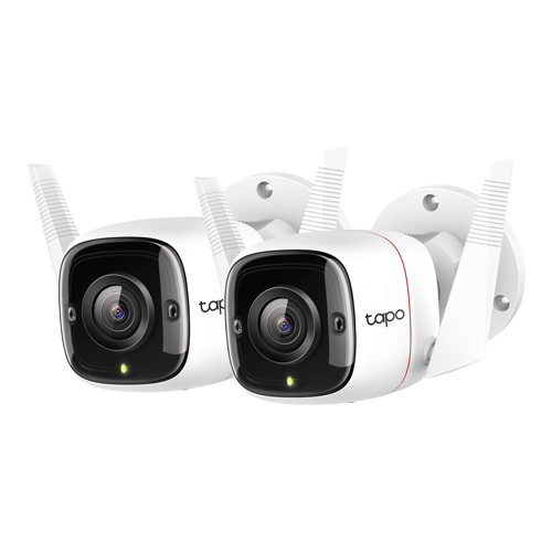 img29433large-3 Pachet 2 Camere IP Wi-Fi, 2K, Audio bidirectional, IR 30M - TP-Link Tapo TapoC310P2 - imagine 1