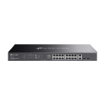 Switch 16 x RJ45 1G PoE, 2 x SFP 1G, 2 x RJ45 1G, Easy Managed, 1U - TP-Link Omada ES220GMP