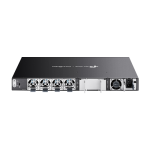 Switch L3, 24 x RJ45 1G PoE, 4 x SFP+ 10G, 2 x surse, Management, 1U - TP-Link Omada SG6428XHP - imagine 2