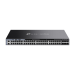 Switch L3, 48 x RJ45 1G, 6 x SFP+ 10G, 2 x USB, 2 x surse, Management, 1U - TP-Link Omada SG6654X