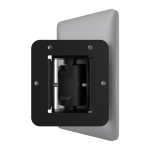 Suport montare perete unghi ajustabil pentru seriile DS-K1T320, DS-K1T342, DS-K1T671, DS-K1T673 - HIKVISION DS-KAB6-W1 - imagine 7