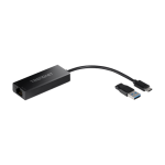 Adaptor USB-C 3.1 la RJ45 2.5G, adaptor USB-A - TRENDnet TUC-ET2G - imagine 6