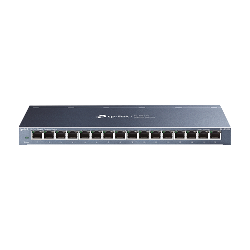 img31320large-3 Switch 16 x RJ45 Gigabit, Unmanaged - TP-Link TL-SG116 - imagine 1
