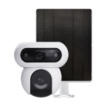 Camera IP PT Dual-Lens 4MP + panou solar 8W, Wi-Fi6, Baterie 10.400 mAh, Audio, IR 35M - EZVIZ CS-HB90/SP(2x4MP) - imagine 8