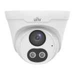 Camera IP ColorHunter Dual-Light, 8MP, lentila 2.8mm, IR 30m, WL 30m, Audio bidirectional - UNV IPC3618LE-ADF28KC-DL