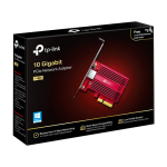 Placa de retea PCIe 10Gbps, 1 x RJ45 - TP-Link TX401 - imagine 5