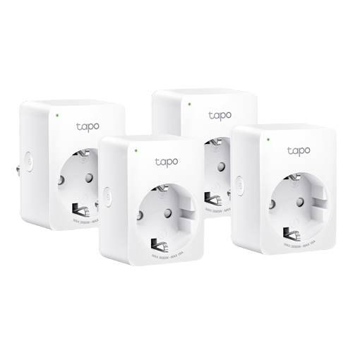 img34141large-4 Pachet 4 prize smart, 16A, Wi-Fi, control vocal, monitorizare consum - TP-Link Tapo TapoP110(4-pack) - imagine 1