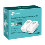 Kit Powerline AV1300, Passthrough, 1 x RJ45 Gigabit - TP-Link TL-PA8010PKIT - imagine 3