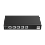 Router 4 x RJ45 1G PoE, 1 x RJ45 1G, Buget PoE 60W, Multi-WAN, Cloud Management - Ruijie RG-EG305GH-P-E