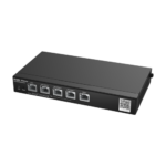 Router 4 x RJ45 1G PoE, 1 x RJ45 1G, Buget PoE 60W, Multi-WAN, Cloud Management - Ruijie RG-EG305GH-P-E - imagine 2