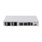 Switch 2 x QSF28 100G, 8 x SFP28 25G, 2 x RJ45 100 Mbps, 802.3bt PoE In, 1U - MikroTik CRS510-8XS-2XQ-IN
