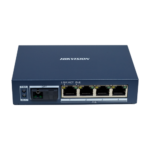 Mediaconvertor Gigabit 4 x RJ45 PoE, 1 x SC Single-Mode Bi-directional, 20 km - HIKVISION DS-3D504TP-A