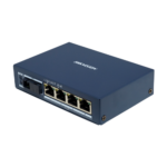 Mediaconvertor Gigabit 4 x RJ45 PoE, 1 x SC Single-Mode Bi-directional, 20 km - HIKVISION DS-3D504TP-A - imagine 2