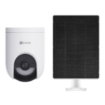 Camera IP Wi-Fi6 & 4G PT + Panou solar 5W, 2K+, baterie 5.200 mAh, Audio, IR+WL 15m, Alarma - Ezviz CS-HB8c-4G-KIT - imagine 2