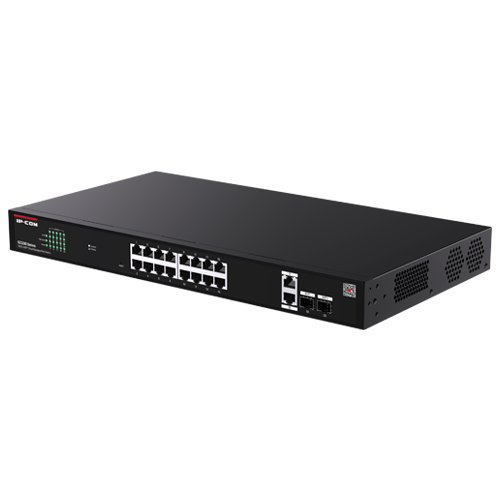 img39139large-1 Switch 16 x RJ45 1G PoE, 2 x SFP 1G, 2 x RJ45 1G, Management, 1U - IP-COM G2220P-16-250W - imagine 1