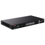 Switch 16 x RJ45 1G PoE, 2 x SFP 1G, 2 x RJ45 1G, Management, 1U - IP-COM G2220P-16-250W - imagine 3