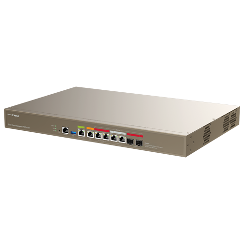 img39150large Router VPN, 1 x RJ45 2.5G, 3 x RJ45 1G, 2 x combo SFP/RJ45 1G, Multi-WAN, Cloud Managed - IP-COM M50-F - imagine 1